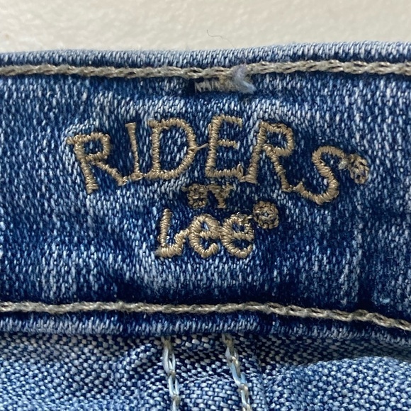 Riders by Lee Blue Denim Jeans Sz 14P - Picture 6 of 7